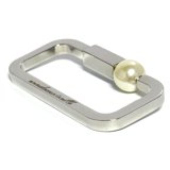 Chanel Women's Key Holder Ring Faux Pearl - Picture 5 of 9